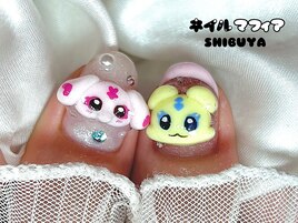 キャラクター3Dネイル