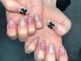 うっひょーう柄ネイル