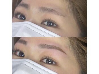 ボス ブロウ 天白店(BOSS BROW)/【レディース眉毛】before after