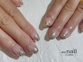 ラメグラデーション（ワンカラー