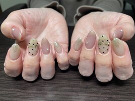 定額ネイル【ドット＋立体】