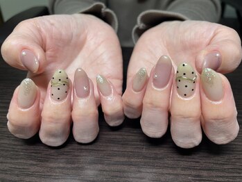 ネイルズティンク(Nails.tink)/定額ネイル【ドット+立体】