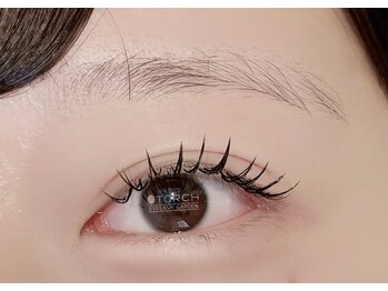 トーチ アイラッシュ ガーデン 鵠沼海岸店(TORCH EYELASH GARDEN)/フラットラッシュ100本