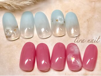 リラネイル(lira nail)の写真/爪のコンプレックス解消♪シンプル系やオフィスネイルのデザインも豊富！【パラジェルプレミアムサロン】