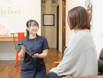 整体院リフィールの写真/エリア希少★女性専用/全室完全個室/女性施術者のみ！国立駅徒歩1分☆整体が初めての方にも◎