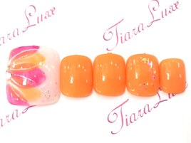 Foot　手描きアート