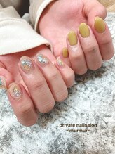 プライベート ネイルサロン マーマ(murmur)/ニュアンスワンカラー