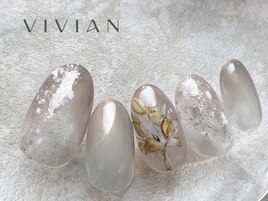 モネネイル　フラワー