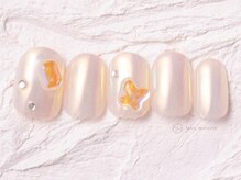 ネイルメゾン 渋谷店(NAIL MAISON)/うるうるミラーピンク￥4800