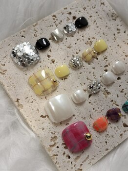ミースネイル(mys.nail)/【定額ネイル】フットネイル