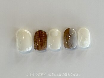 ネイル アトリエ フイユ イセサキ(Nail atelier Feuill isesaki)/Nana指名 〇 fast design full