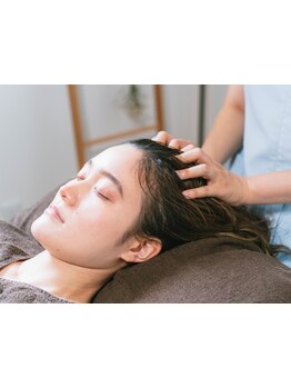 ヘッドスパで癒されたい