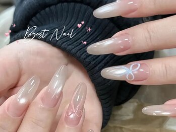 ベストネイル 渋谷109前店(Best Nail)/リボンネイル