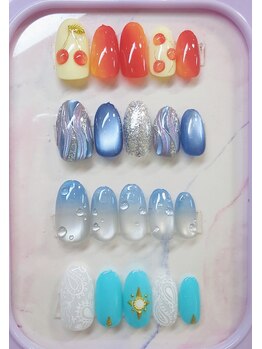 ネイルステーション ブルー(Nail Station BLUE)/5・6月　定額¥8000