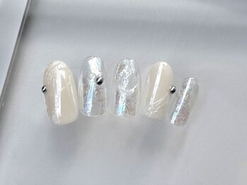 アンドラッシュ アンドネイル 本郷三丁目駅前店(and lash/and nail)/summer design*.°/定額華やか