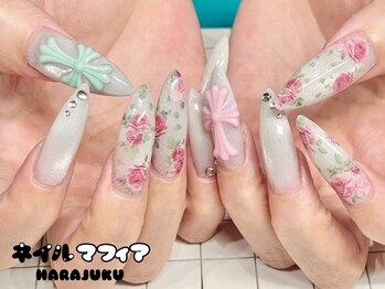 ネイルマフィア 原宿(NAIL MAFIA)の写真/【可愛いカラーとパーツmixでこだわり派1ランクup】最新パーツなど豊富にご用意◎欲しいパーツが見つかる♪
