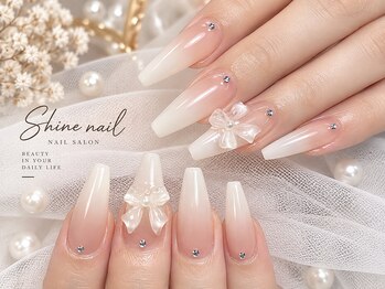サイナネイル(Shine Nail)の写真/【トレンド感あるデザイン・パーツで新しい自分を発見☆】Shineで大人気の定額ネイルで指先のおしゃれを♪