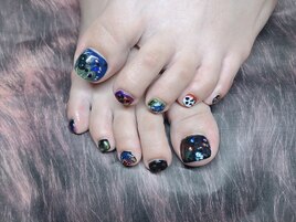 深みフットネイル