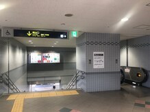 K鍼灸院/【道案内】　１.三国駅　南出口