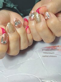 キラキラネイル