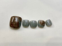 ネイルメゾン 天神店(NAIL MAISON)/鉱物風キラキラミラー春夏¥9000