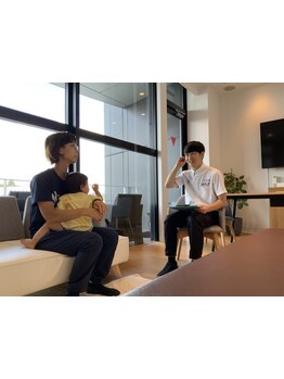 お子様同伴OKのサロン