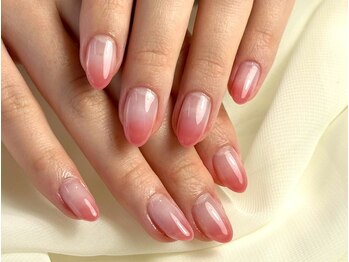 パダアット ヴァラネイル 天神南店(PADA at VALLANAIL)/ピンクグラデーション/うるつや