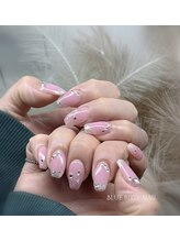 ブルーバードネイル(Blue bird nail)/ピンクネイル