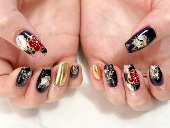 テラス(TERRACE)/和柄ネイル