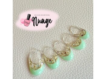 ヌアージュ(Nuage)/【押し花フレンチ】7700円♪