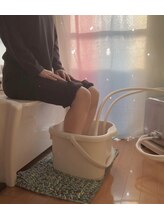 ヨサパーク エクラエム(YOSAPARK eclat.emu)/足湯で深部からポカポカに♪