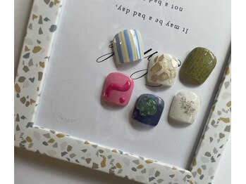 フットネイルデザイン