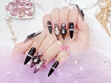 ワンホンネイル 新宿(Rumi Nail)/長さだし/ちゅるちゅる/定額