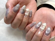 ルアナ(Luana)/ネイル　秋ネイル　チェック