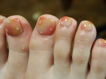 マミーシグネイル(Mammysig Nail)の雰囲気（フットネイル）