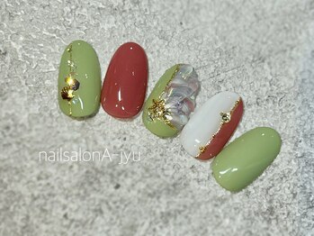 ネイルサロン アージュ(Nail Salon A jyu)/貝殻ネイル
