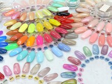 Nail & Nailtip Salon Hana【3月OPEN(予定)】の雰囲気(豊富なカラーをご用意。似合う一色がきっと見つかる♪)