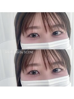 トワエモア バイ シーン(Toi et moi by SCENE)/ラッシュリフト/Uカール