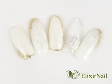 エリクサーネイル 心斎橋(Elixir Nail)/定額aシンプル/クーポン使用