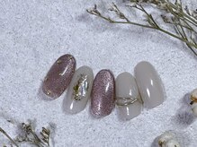 モグネイル(Mogunail)/ 1.2月定額B アクセサリーネイル