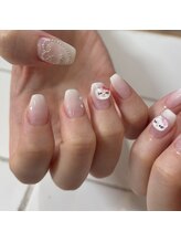 カミナネイル(KAMINA.nail)/gradation + parts