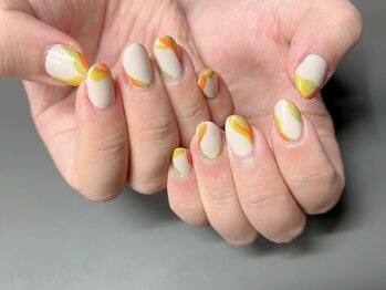 ネイルサロンアンドスクール アイビー(IVY)/ニュアンス模様