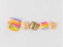 ティアリーネイル コレットマーレ店(Tiary Nail)/レインボーネイル