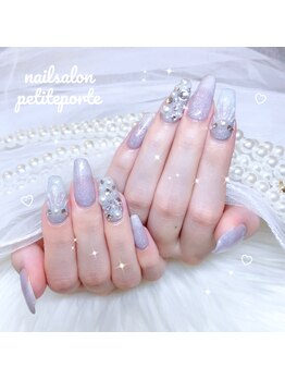 プティポルト(petite porte)/人魚姫風うる艶マーメイドネイル