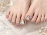 【Footデザイン】フットバス付き★持ち込みデザイン10本　￥10980→￥8980