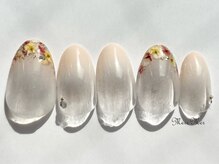 パラジェル認定サロン メールメール 池袋店(MereMer)/押し花ネイル