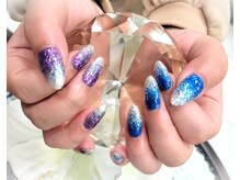 ネイルサロン スクール アンジェラ 水戸本店/キラキラ