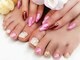 ネイルサロン シェル(Nail Salon SHELL)の写真/足先もしっかりケアでいつも女子力UP♪【他店オフ込★フット定額新規A¥6200・B¥7700/フットバス・ケア込】