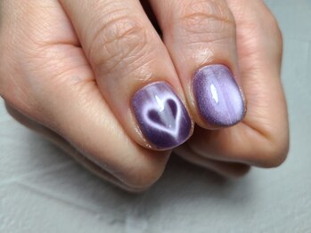 シルキーマグハートネイル
