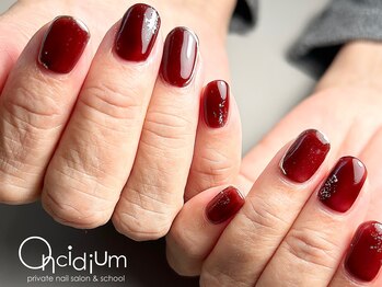 オンシジューム(Oncidium)/お客様ネイル♪